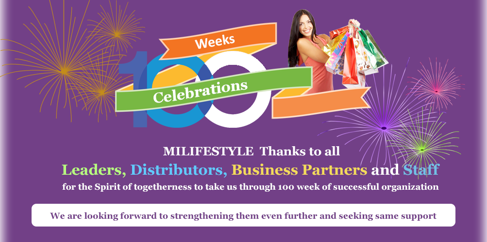 Mi lifestyle marketing 100 week celebration